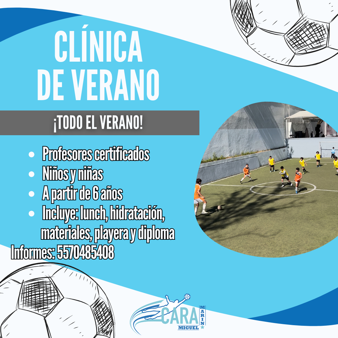 Clínica de verano de fútbol