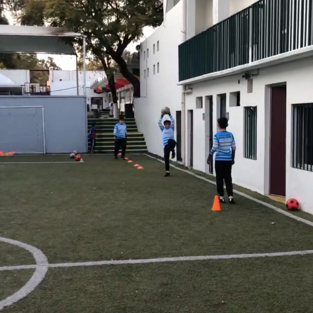 Entrenamiento muestra para porteros sede Pedregal Academy