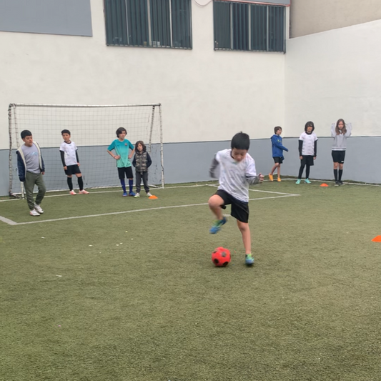 Clase muestra Curso de fútbol Semana Santa